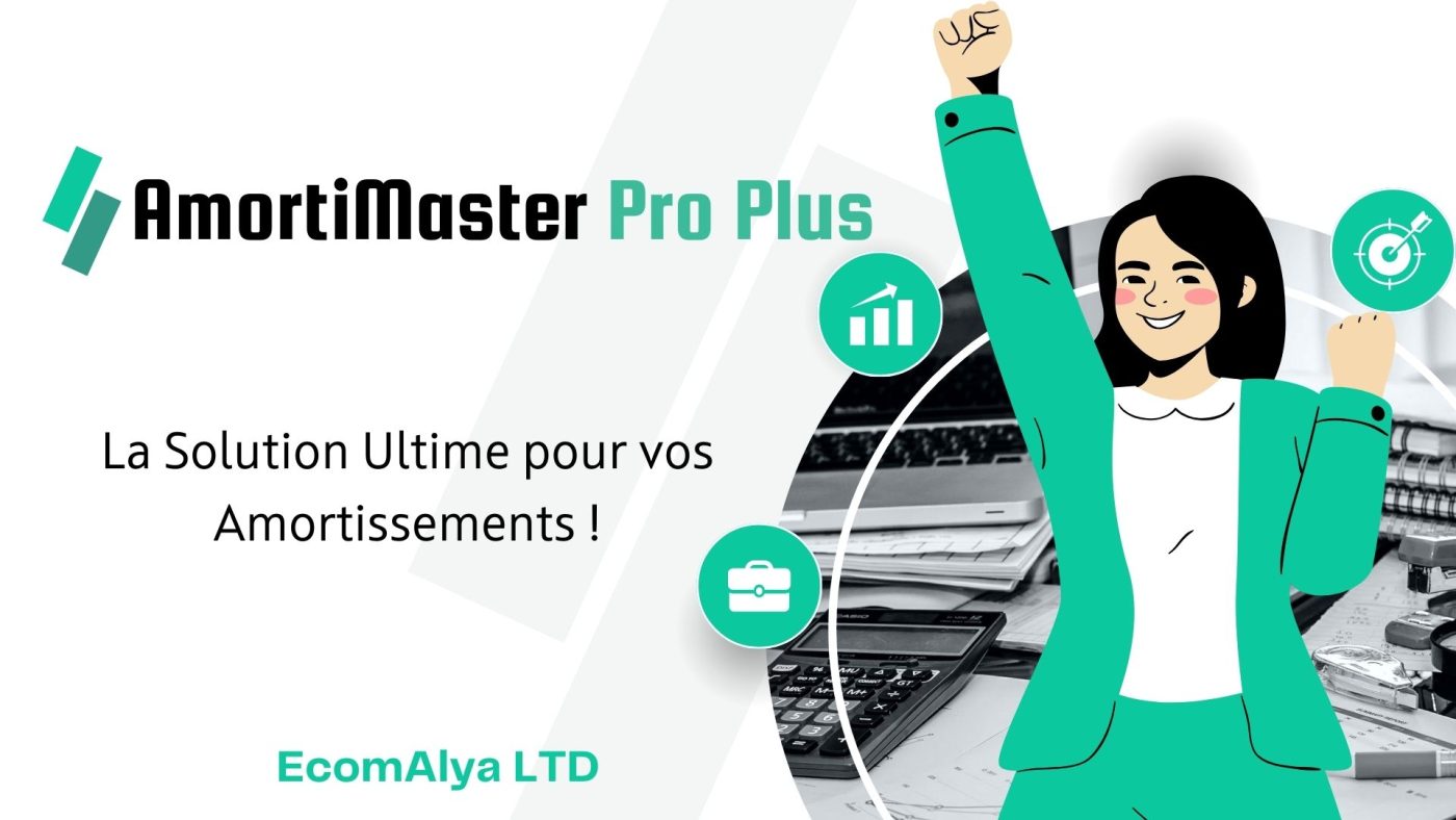 Interface intuitive du logiciel d'amortissement AMORTIMASTER PRO pour une gestion simplifiée des amortissements.