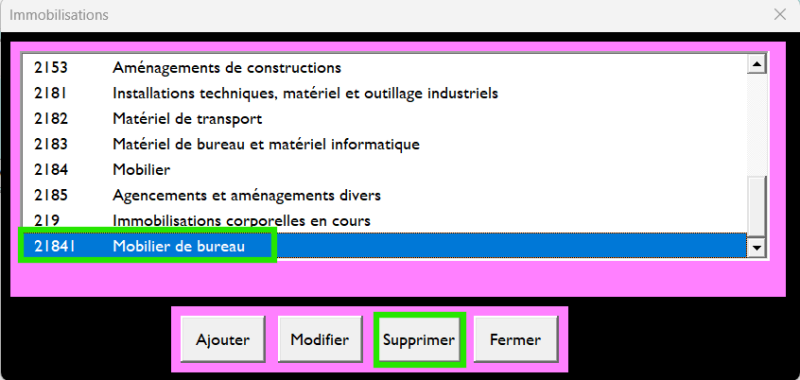 Image de la fonctionnalité de calcul linéaire d'amortissement dans Excel. 