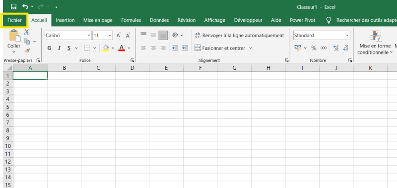 Capture d'écran montrant l'activation des macros pour utiliser le logiciel d'amortissement Excel.