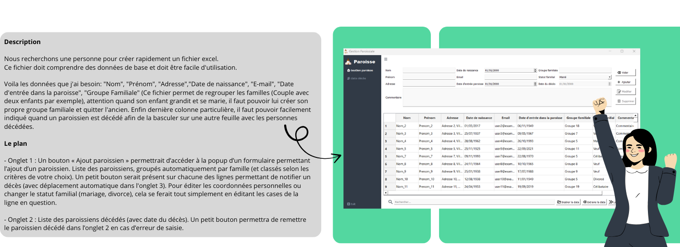 Développement logiciel sur mesure